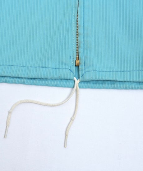 60s-70s Scalloped TALON Stand Collar Jacket