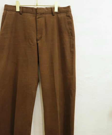 『BANANA REPUBLIC』 Dark brown Micro Corduroy Slacks