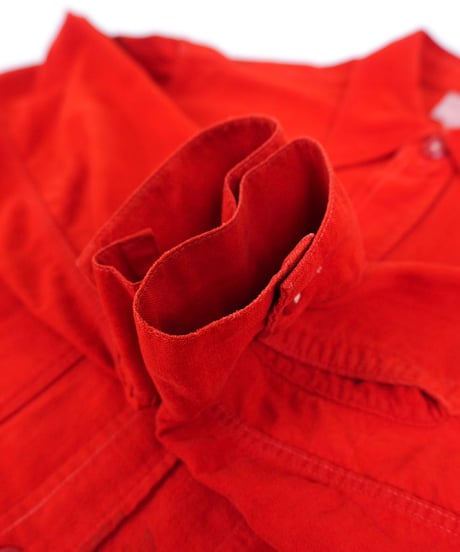 50s "BIG MIKE" Plain chamois cloth shirt