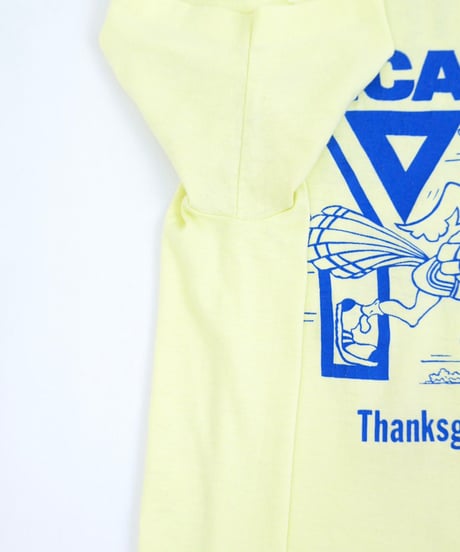 90s "HCA Thanksgiving Day Run" Printed T-shirt