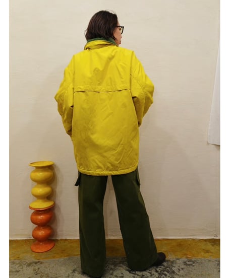 Corduroy Collar Nylon Jacket