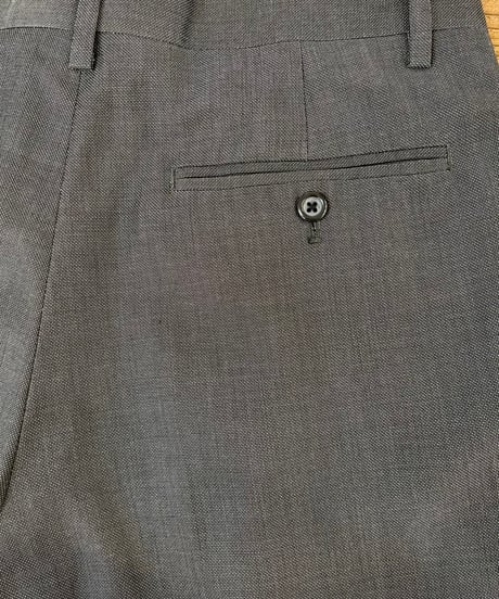 Pin Check Two-pleat Slacks