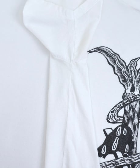 SAINT LAURENT "Serpent Tree of Life" Graphic T-Shirt / size L