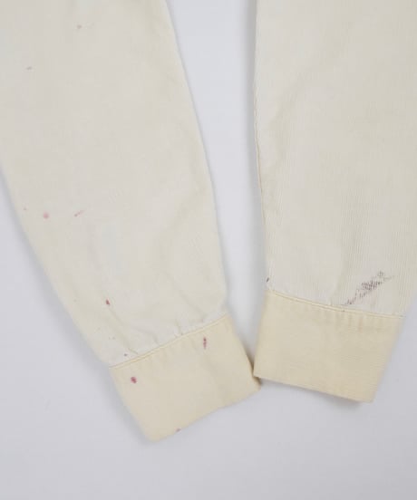 50s "Samsons" Open-collar corduroy shirt / size S