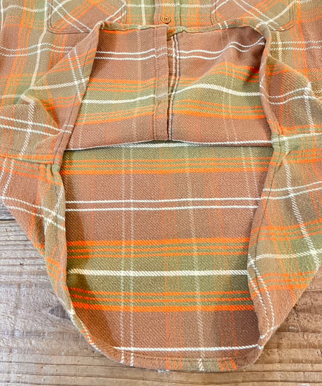 80s 『BIG MAC』 Flannel shirt "Made in USA" / size L