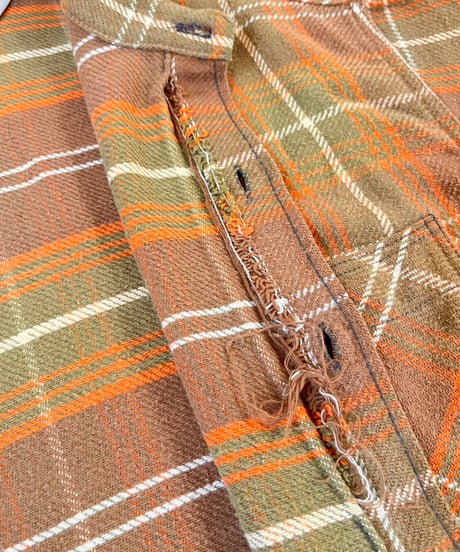 80s 『BIG MAC』 Flannel shirt "Made in USA" / size L