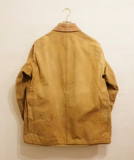 40-50s 『Dry bak』 ダック地 ハンティングジャケット / size 40 程度