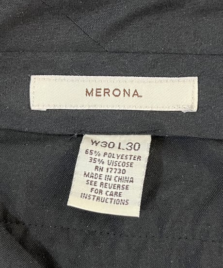 Pin Check Two-pleat Slacks