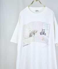 90s Jeff Leedy "Demand Cat" Art T-Shirt