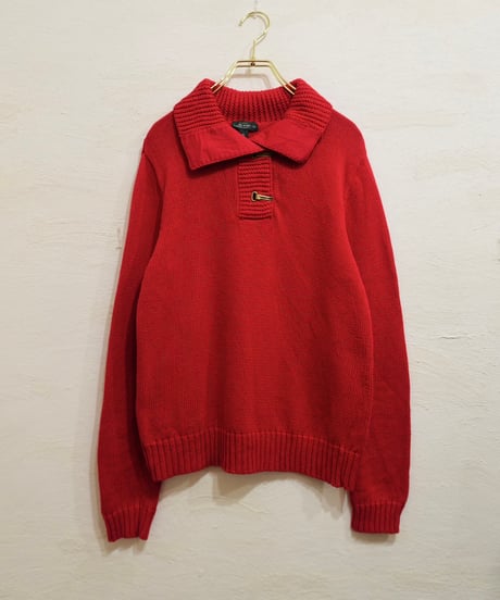 『LRL LAUREN JEANS CO. Ralph Lauren』Metal Closure Cotton Knit