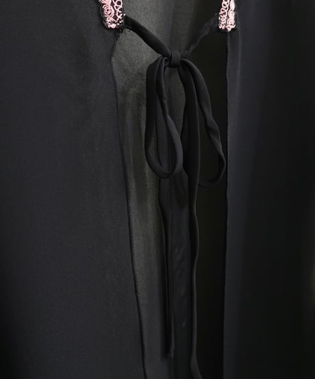 Chiffon Flare Sleeve Robe