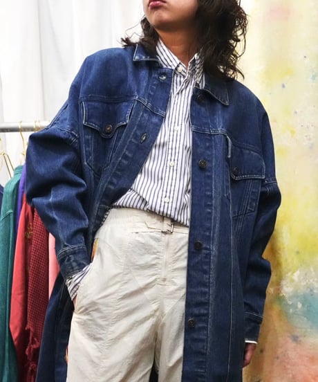 『J.CRAW』Striped Slim Shirt