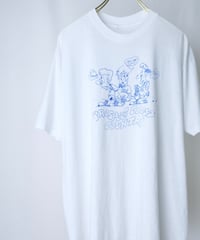 80's High School Runner Print T-shirt
