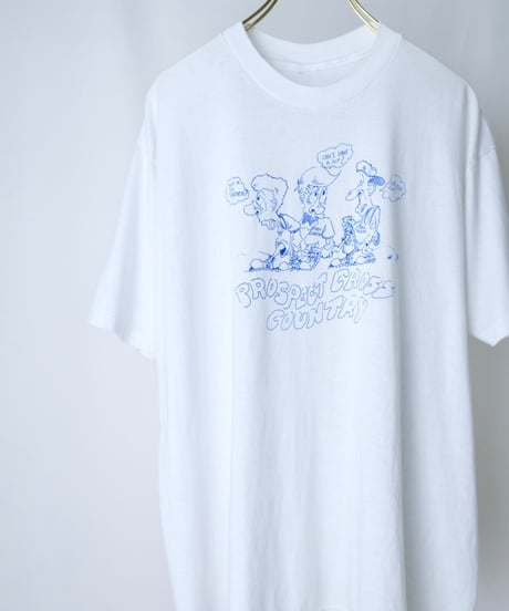 80's High School Runner Print T-shirt