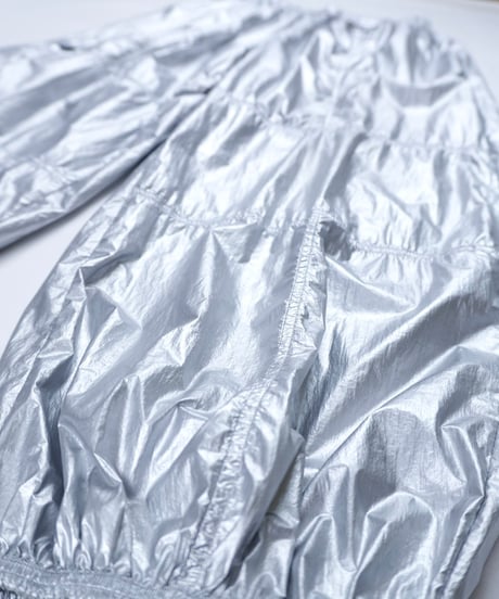 Y2K "Urban Outfitters" Silver Parachute Pants