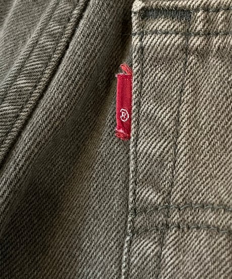 00s 『Levi's 501』 後染め カーキ ”Made in USA” / size W31L32