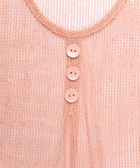 Shining Sheer Knit Tunic
