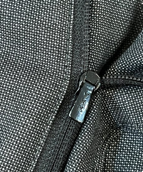 Pin Check Two-pleat Slacks