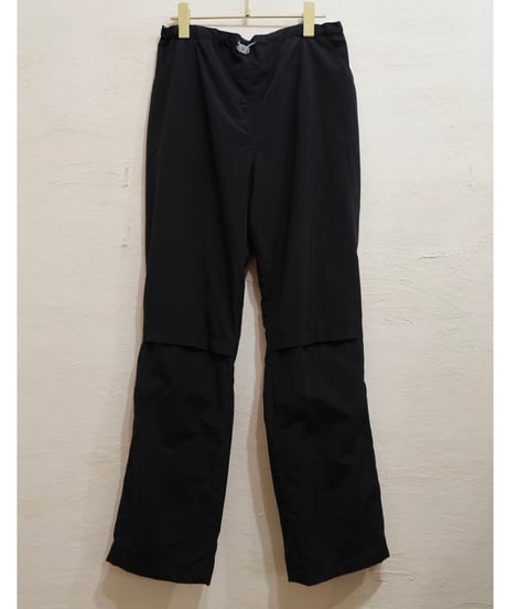 Side-open Modified Nylon Pants