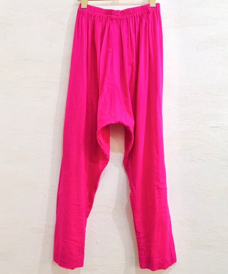Vivid Pink Sarouel Pants