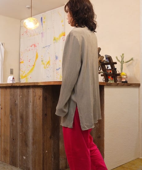 80s-90s Long-sleeved Chine Jacket