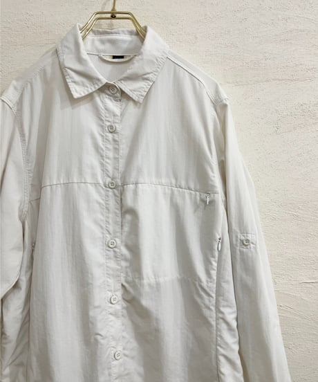 00s 『REI』 Ripstop nylon outdoor shirt