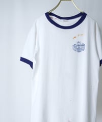 50~60s Champion Runners Tag USNA Naval Academy Ringer T-Shirt