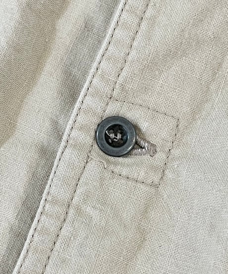 "UNKNOWN" Beige Odd shaped shirt