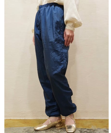 Zippered hem Nylon Pants