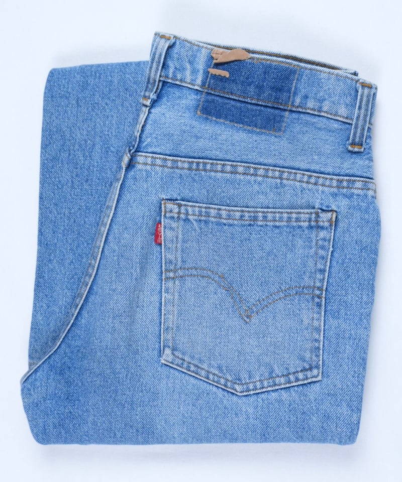 80s 『Levi's 517』 ブーツカット 内股シングル 黒カン / size W31L3
