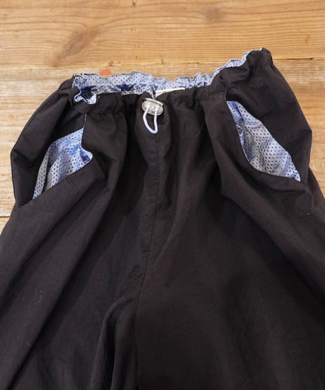 Side-open Modified Nylon Pants