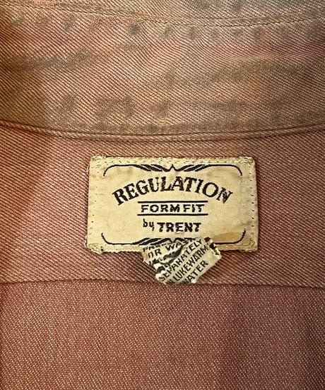 40s 『TRENT』 rayon shirt