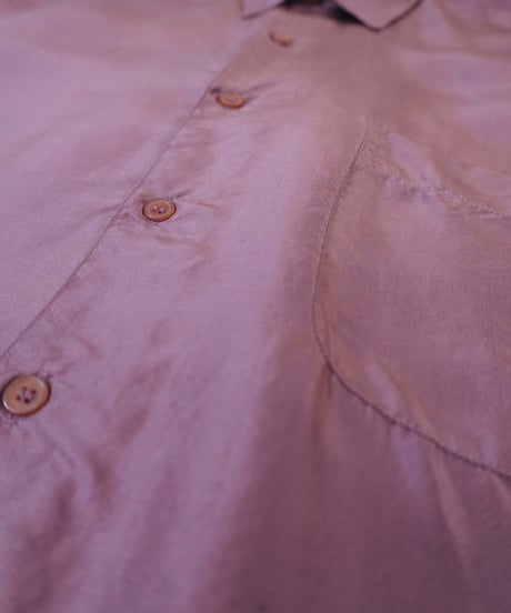 00s Lavender color Silk shirt
