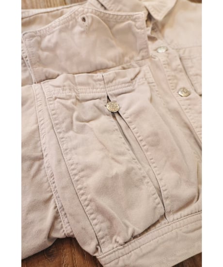 Cropped Volume Sleeve Jacket