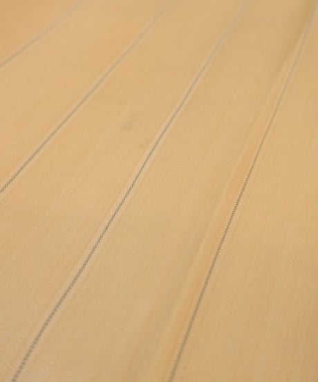 Yellow × Light blue Striped Two-pleat Wide slacks