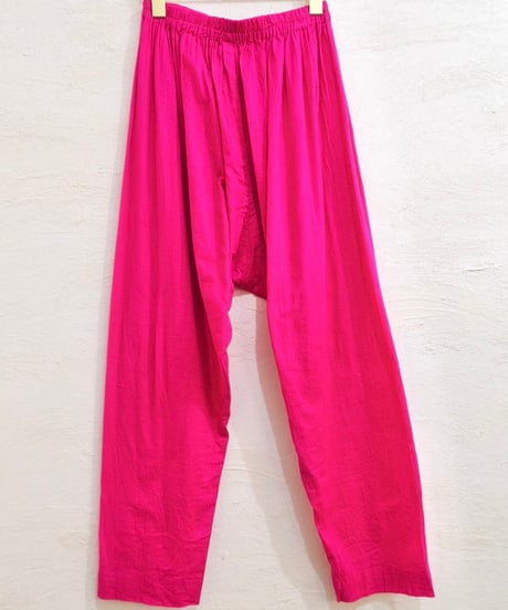 Vivid Pink Sarouel Pants