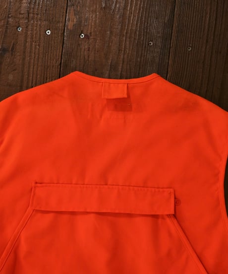 00s 『Columbia』 Fluorescent orange Hunting vest