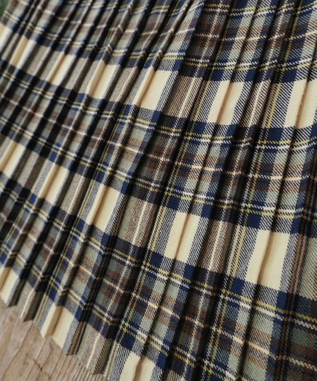 80s-90s『Mosbrook』Wool Wrap Skirt