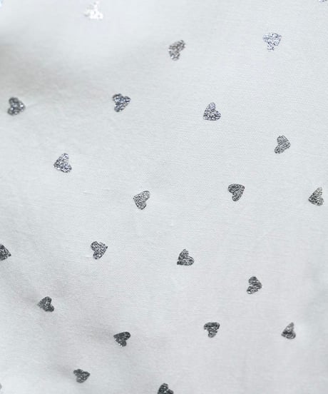Heart Dot Peplum Shirt