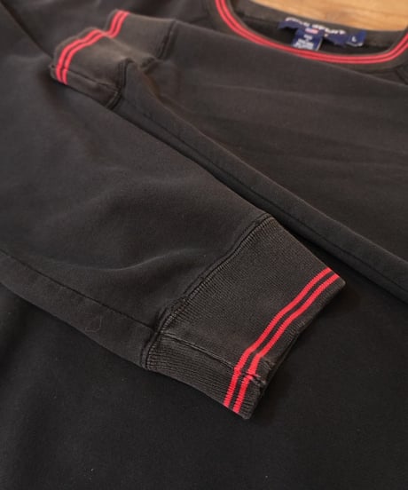 90s 『POLO SPORT』 カレッジ風プリント スエット / size L