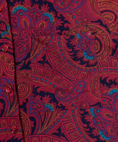 90s Paisley Rayon Shirt Made in USA