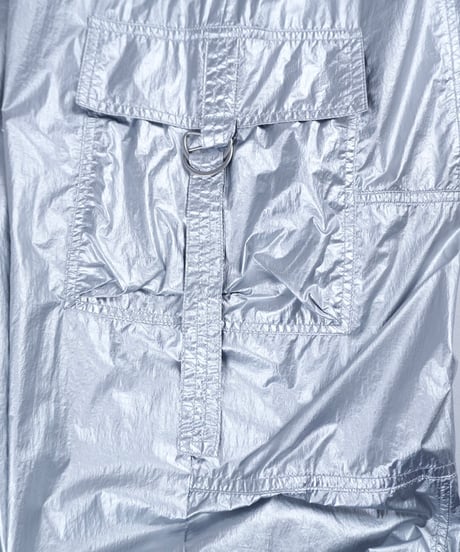 Y2K "Urban Outfitters" Silver Parachute Pants