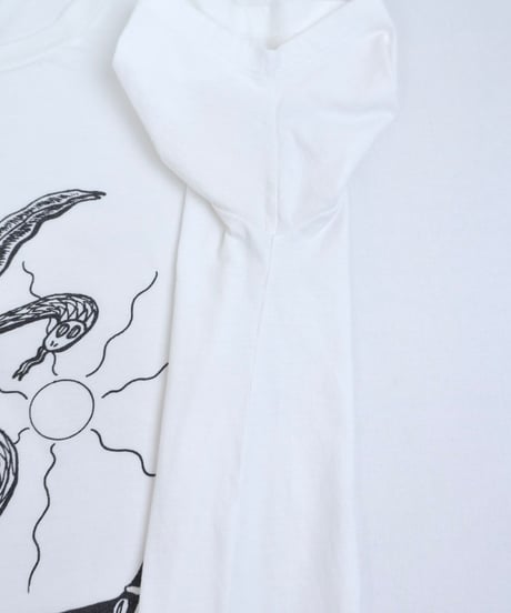 SAINT LAURENT "Serpent Tree of Life" Graphic T-Shirt / size L