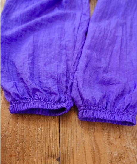 90s Purple Nylon Track Pants