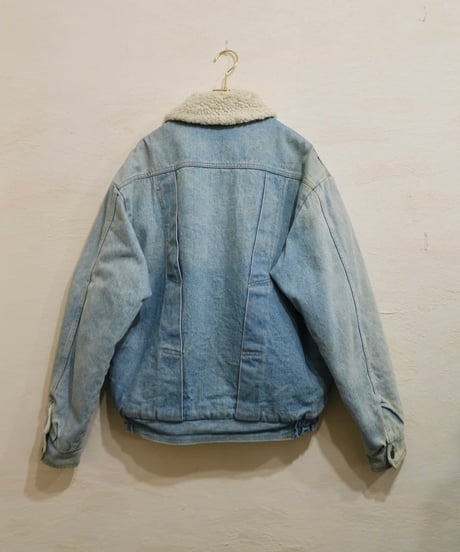 80s-90s Boa Denim Jacket