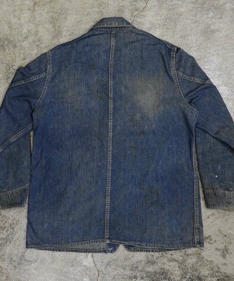 40s WWⅡ 『HERCULES』 Denim coverall / size 38-40程度