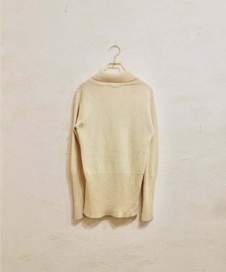 70s Shawl collar Knit