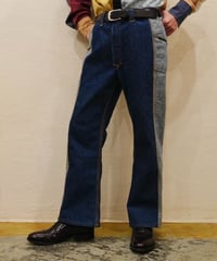 70s 『Lee』 Reversible Bootcut denim pants / W34 L30 程度