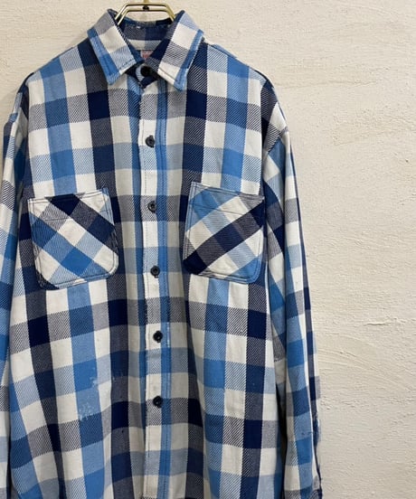 70s 『BIG MAC』 Flannel shirt "Made in USA" / size M