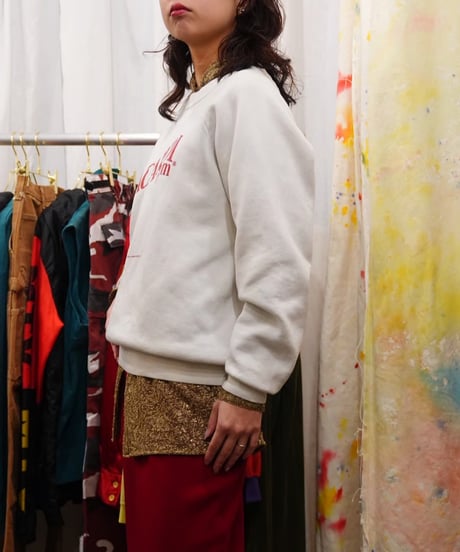 90s "BACARDI rum" Printed Sweatshirt